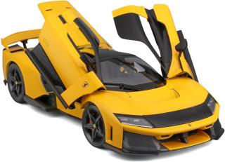 Ferrari F80 gelb Burago RACE & PLAY 1:18 Metallmodell